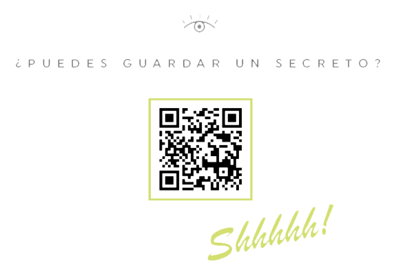 ¿Puedes guardar un secreto? Código QR