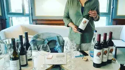 Fundación Maga, en Ginebra con Wine Queen Fundación Maga, in Geneva with Wine Queen