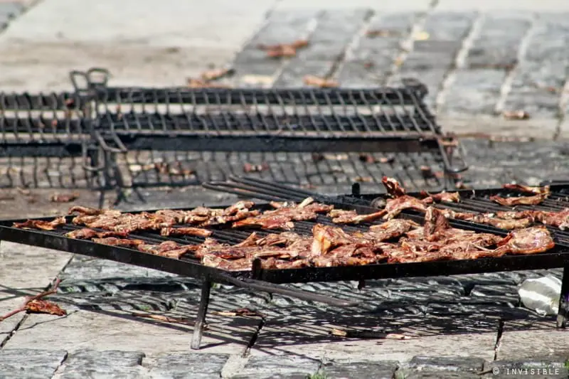 Cocinar con sarmientos