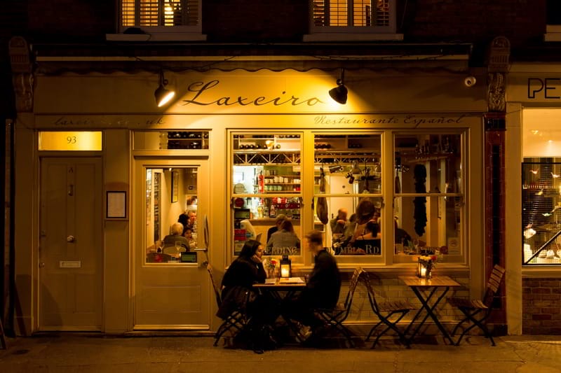 Four London restaurants