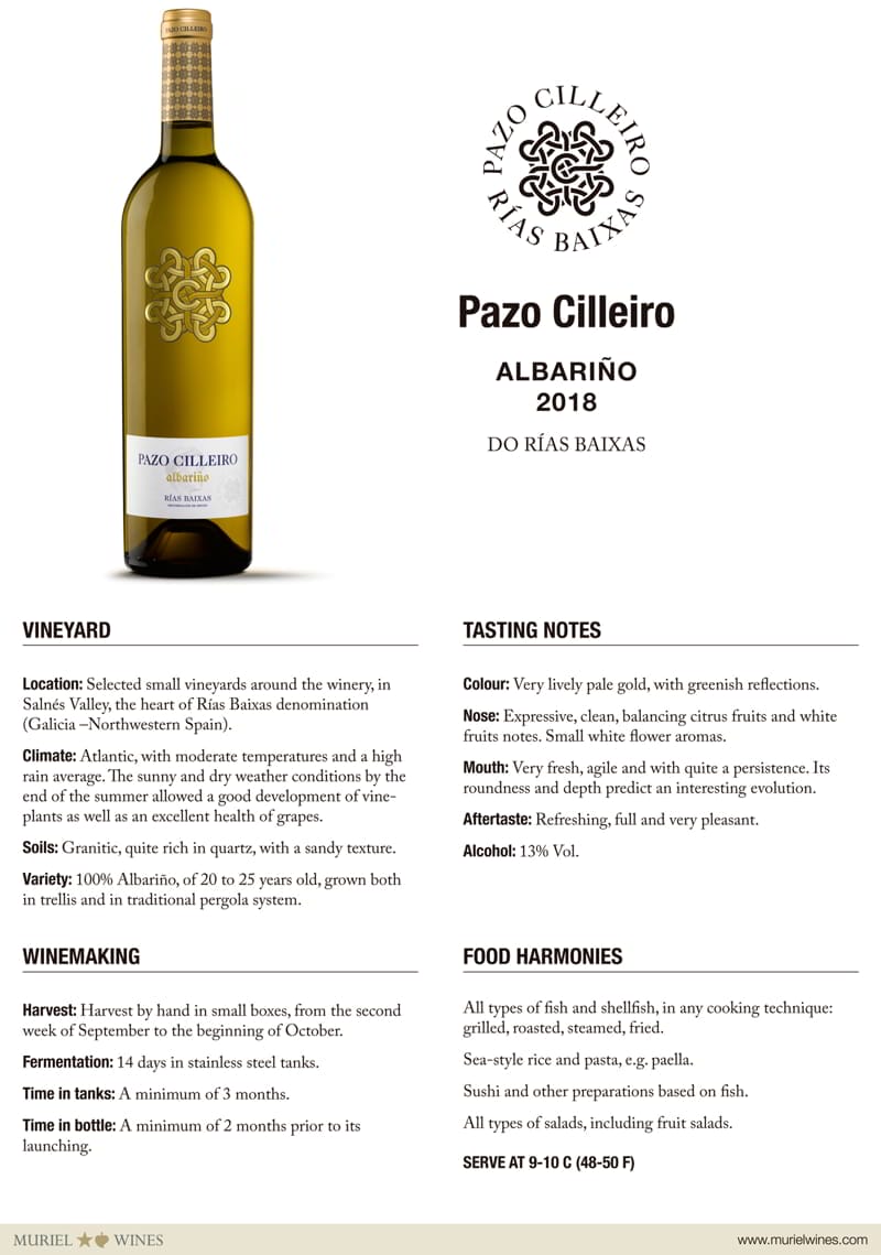 Plenty of freshness in the new Albariño 